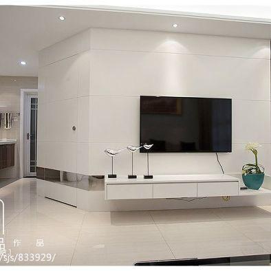 现代风格电视墙装修效果图