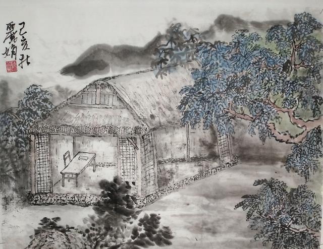 只留清气满乾坤--画家陈丽娟山水画作品欣赏
