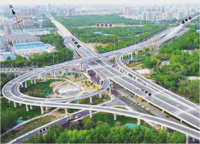 也是潍坊目前已建成投资最大,第一个市政互通立交桥综合工程该工程是