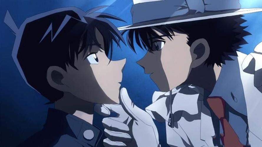 名侦探柯南基德和柯南的关系这么深难怪他自称是柯南的弟弟