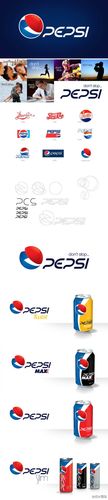 百事可乐全新概念logo设计