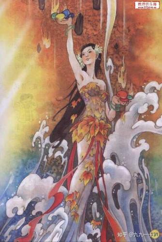 最好看的女娲补天手抄报 最好看的手抄报