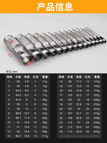 家用钢皮带冲腰带打眼打孔器皮革皮具手工开孔冲子皮带打洞冲孔器