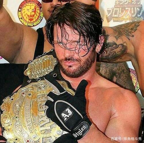 wwe"现象级大师"aj斯泰尔斯的摔角漫漫成长路,一路艰辛