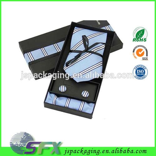 2017 oem kraft paper packaging necktie gift box neckwear gift