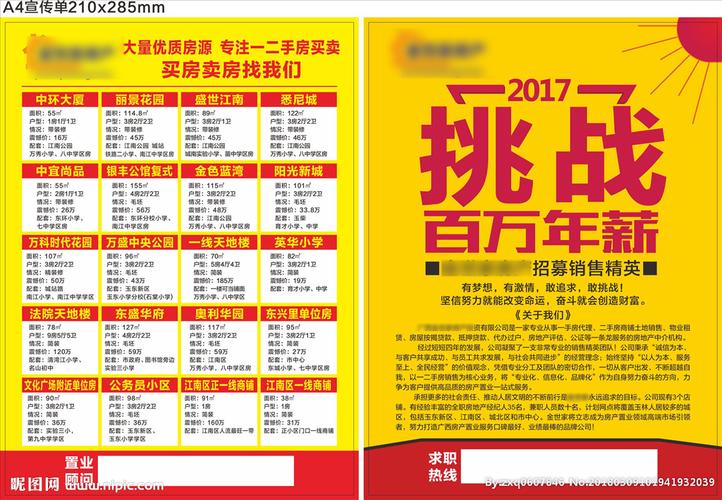 二手房设计图__dm宣传单_广告设计_设计图库_昵图网.