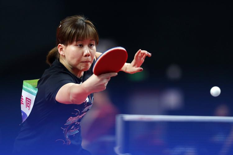 乒乓球——全运会资格赛:陈幸同晋级