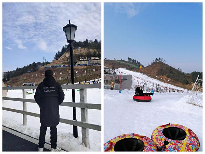 今天来到了曾家山滑雪场,开始了玩雪和看风景