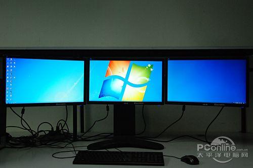 华硕cg1330三联屏台机