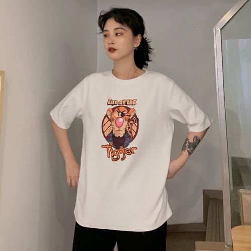 愫惠君2020夏宽松t恤女短袖韩版大版半袖大码新款网红