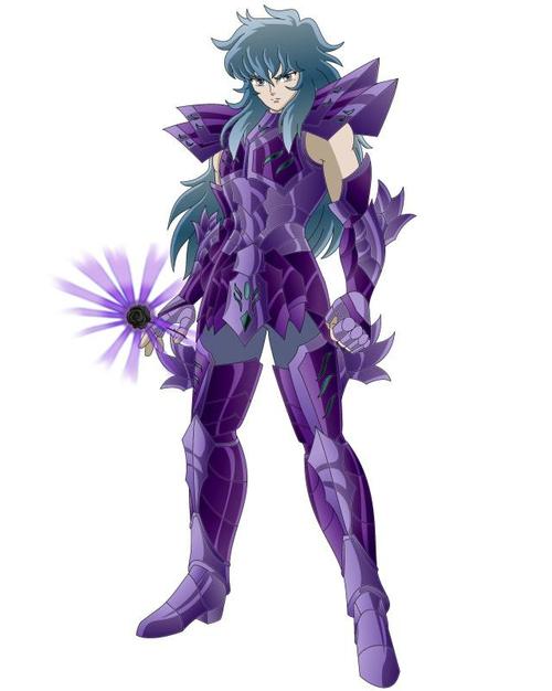 圣斗士星矢:全体黄金圣斗士穿上动画配色的冥衣