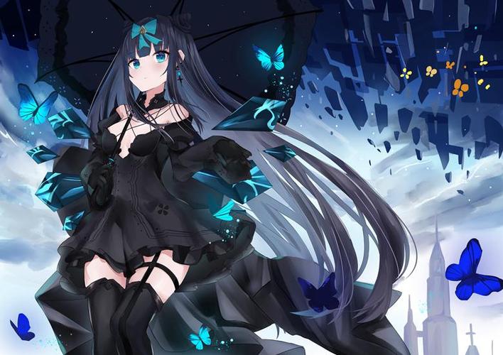 《arcaea》游戏搭档对立高清插画