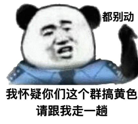 都别动,我怀疑你们这个群搞黄色请跟我走一趟