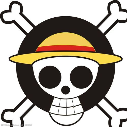 海贼王路飞海贼团海盗旗骷髅头