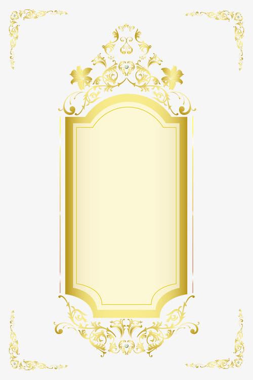 关键词 : 欧式花纹,欧式边框,金色花纹,欧式