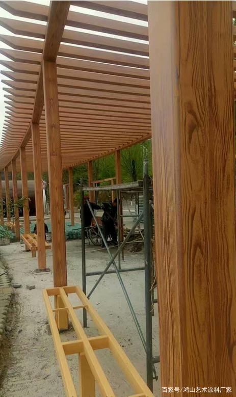 仿木纹漆油漆施工