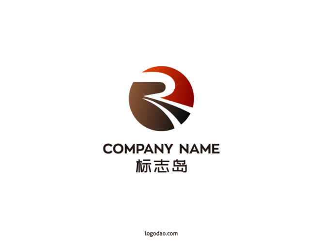 英文r字母logo素材图片创意矢量标志素材模板下载