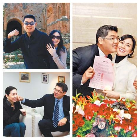 揭秘连胜文与妻蔡依珊的曲折情史(图)
