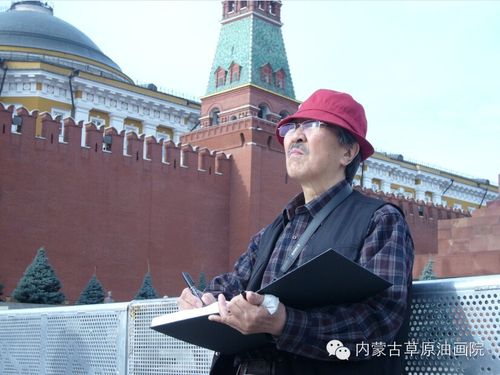 内蒙古草原油画院画家--白·舍冷业西