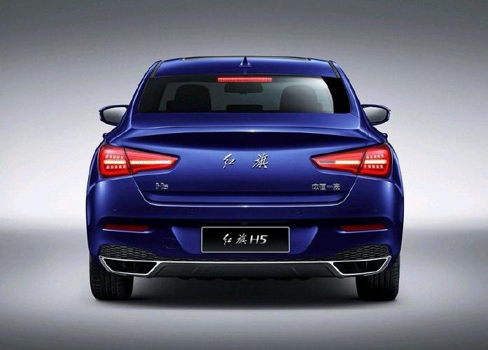 一汽红旗h5将运动和科技的元素很好的刻画出来