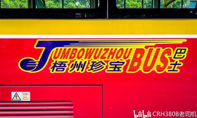 梧州珍宝巴士logo特写