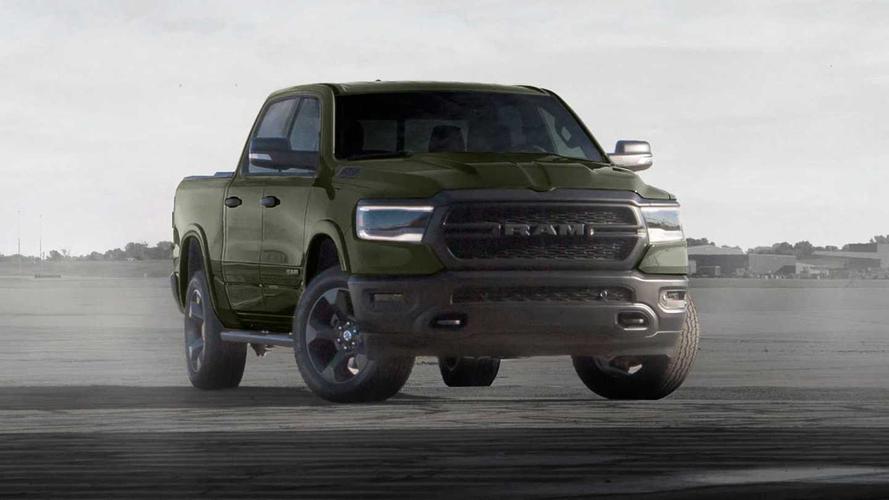 道奇ram1500推出2款限量定制皮卡官图发布搭载4x4越野套件