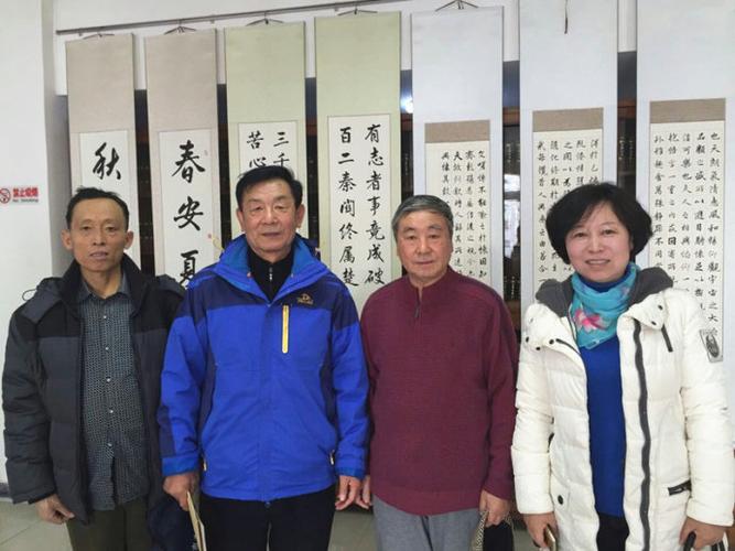 著名书法家金清武书法展在南开文化馆开幕