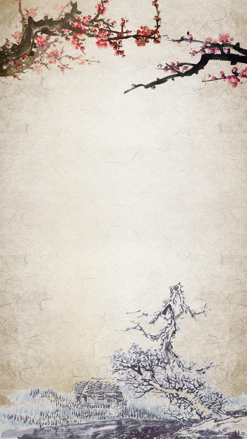 关键词 : 红绸带,诗,古风,海报,活动,中国风,意境,梅花