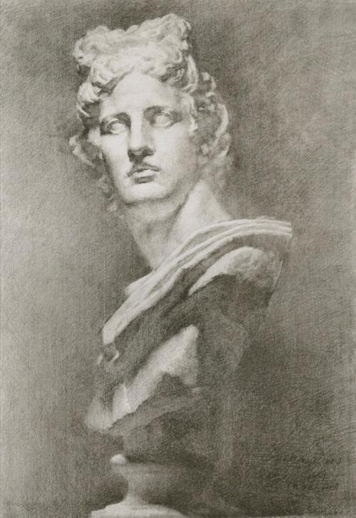 石膏像阿波罗优秀作品欣赏