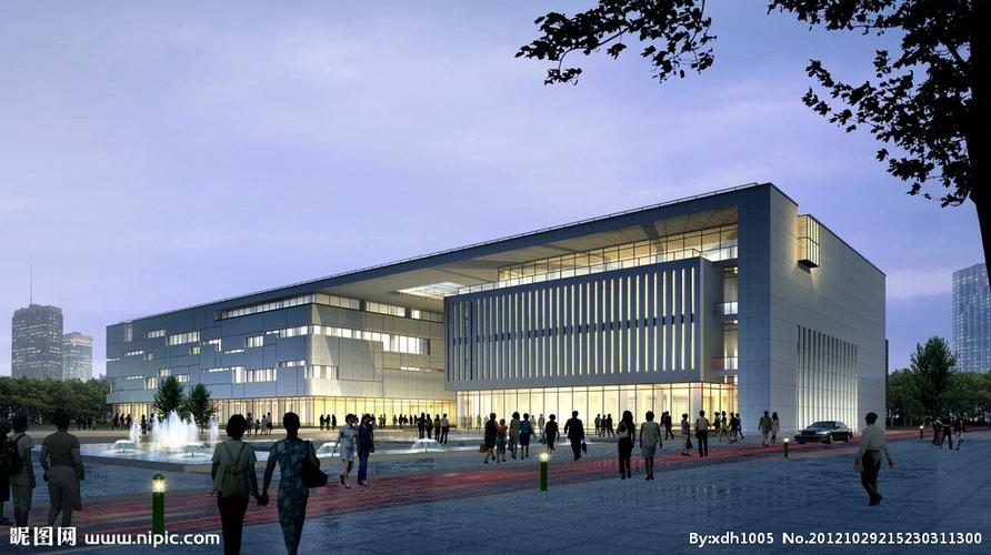 商业中心建筑效果图图片