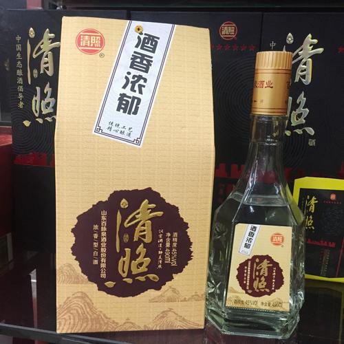 山东济南特产 百脉泉酒清照45度酒香浓郁 浓香清照酒 特价包邮