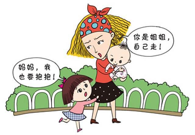 一个人带两孩子会有多累?