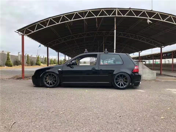 airbft李洋介绍高尔夫4气动避震切梁就是这么狠