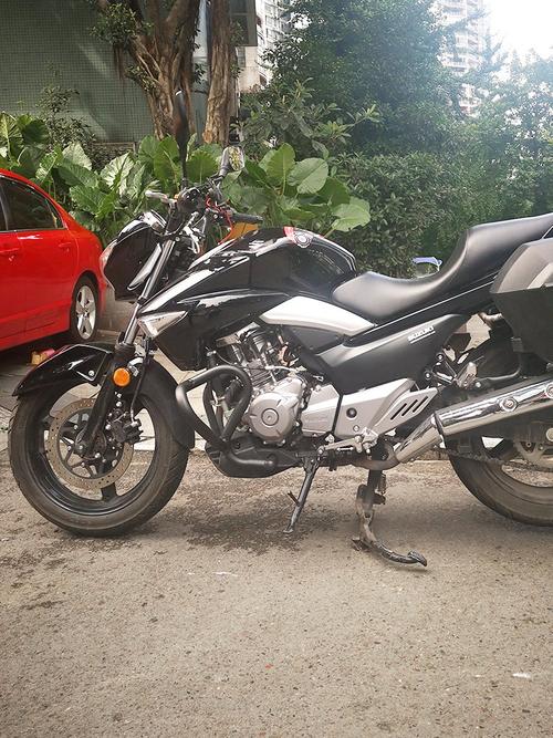 适用于铃木骊驰gw250国四gw250a不锈钢前保险杠防摔护杠货架改装