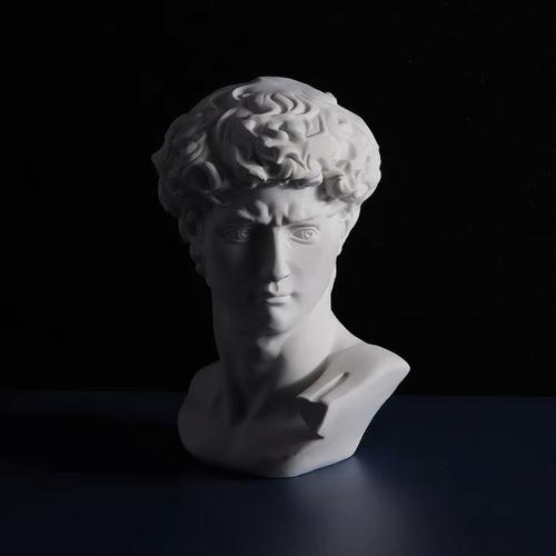 大卫石膏像15cm小号素描石膏模型