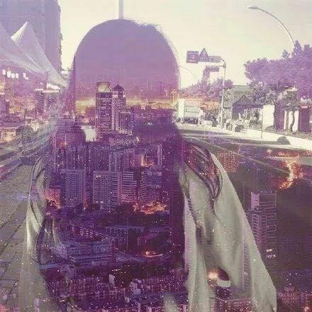 三人闺密头像 双影 初中女生背影