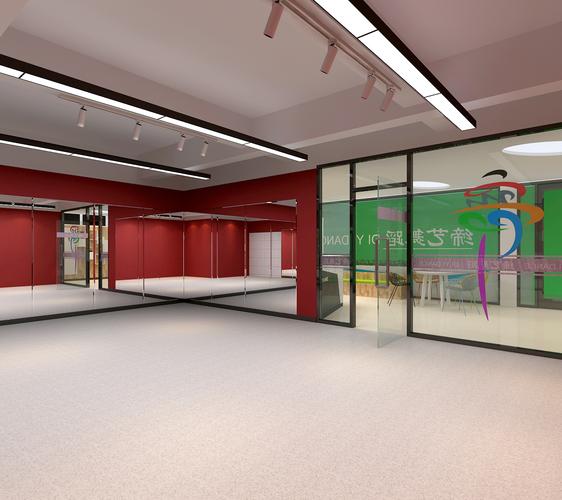      舞蹈培训  接待前台及教室