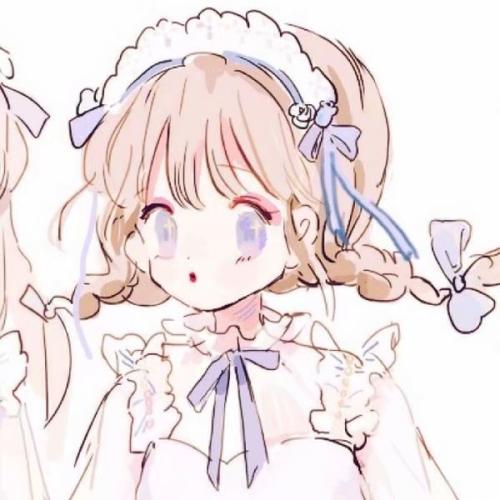 动漫头像 女生头像 闺蜜头像-堆糖,美好生活研究所