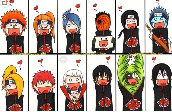 求火影忍者q版全家福