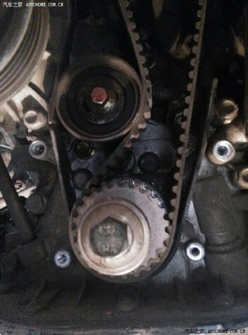 【图】正时皮带更换中_长城精灵论坛_汽车之家论坛
