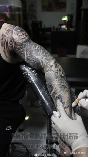 由龙作品花臂孙悟空纹身图案