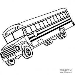 滑板车简笔画图片_其他交通工具-简笔画大全