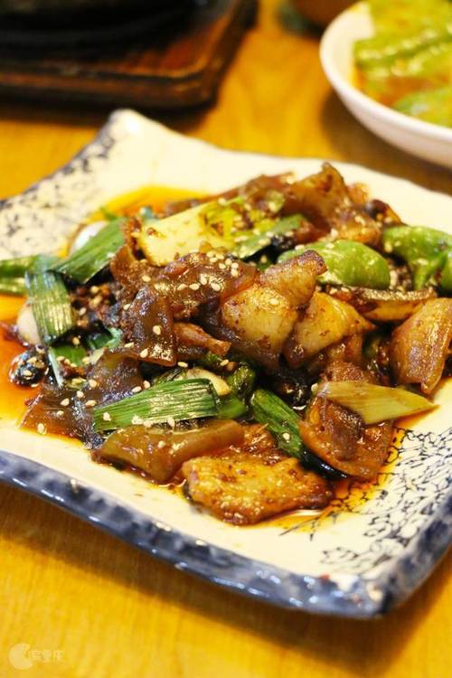 ▽苕皮回锅肉