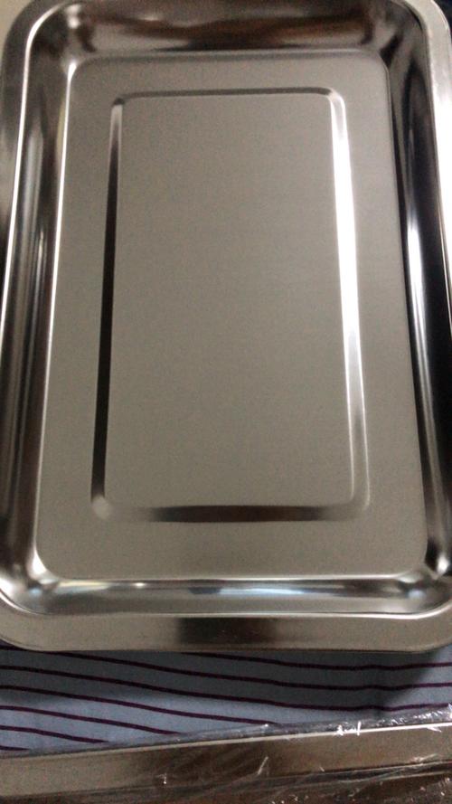 304不锈钢方盘加厚深托盘长方形托盘餐盘烧烤鱼盘蒸饭盘菜盘蒸饭柜