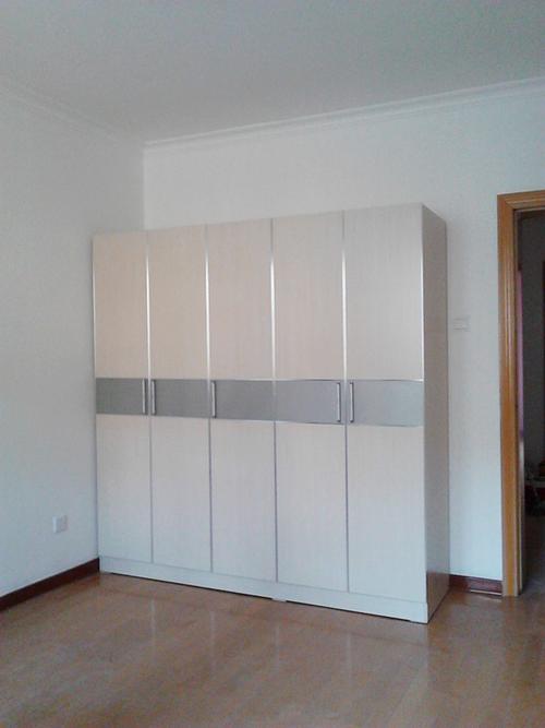 天津家具/成套家具/板式衣柜/免漆双面板/简约现现代/五门衣柜