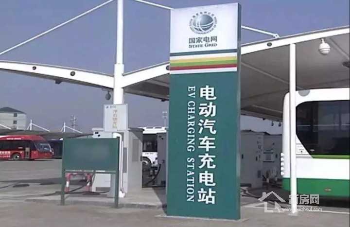 电动汽车充电桩(实景图)