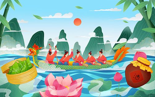 端午节龙图片