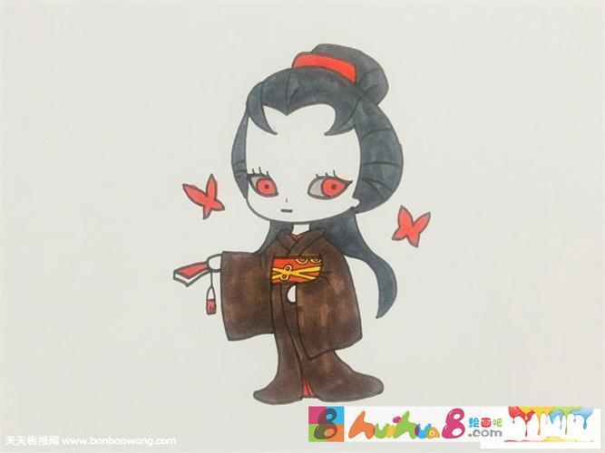第五人格红蝶画画教程