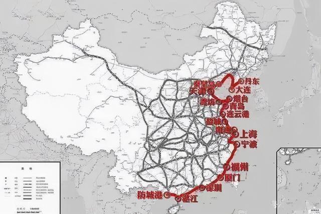 国家规划高铁串联京津冀长三角中原成渝华中珠三角等地
