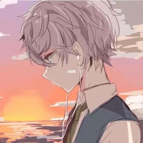 动漫男生 冷酷  孤独  无水印_动漫_孤独_男生头像_全家怎么样_头像